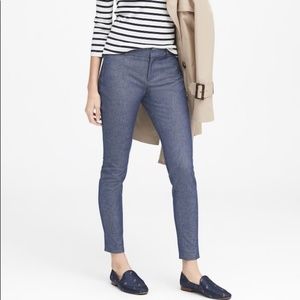 Banana Republic Chambray Sloan Pants - Sz10